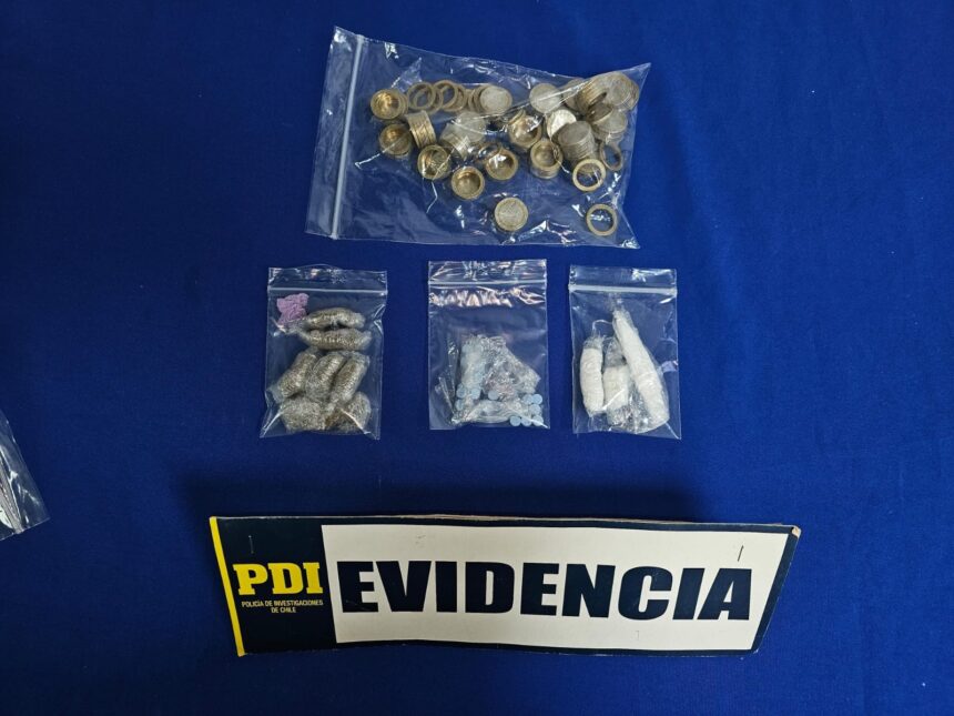 WhatsApp Image 2025-01-01 at 12.34.15 PDI detuvo a joven que intentó ingresar drogas en monedas desarmadas al Centro Penitenciario de Lautaro