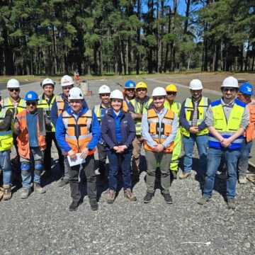 MOP construye nuevo punto de posada para helicópteros en comuna de Lautaro