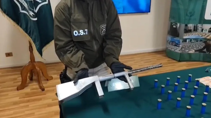 Cae clan familiar por microtráfico en Cunco tras allanamientos simultáneos