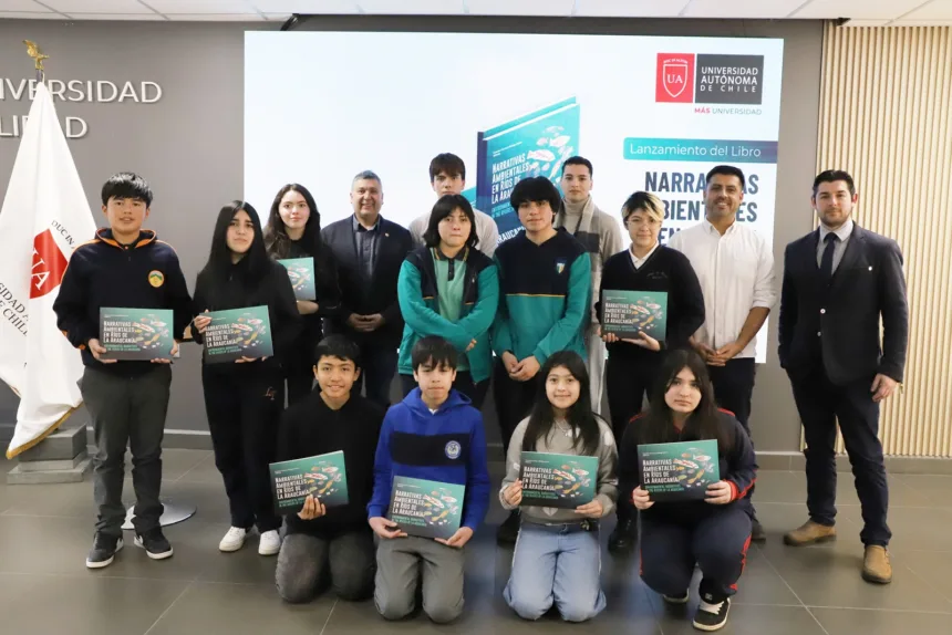 FOTO lanzamiento libro narrativas ambientales 1 Fomentar conciencia ecológica en estudiantes a través de la escritura creativa