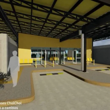 TERMINAL2 Municipio impulsa proyecto para mejorar y ampliar terminal de buses de Cholchol
