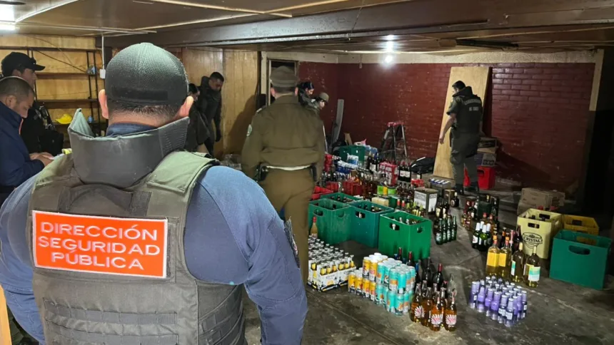 WhatsApp Image 2025-11-11 at 11.58.49 Operativo municipal y policial incauta $20 millones en bebidas alcohólicas de botillería que burló clausura en Temuco