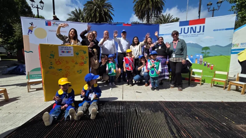 Párvulos sesionan con autoridades en Gabinete como parte de la segunda Feria de Educación Parvularia: jugar es construir ciudadanía