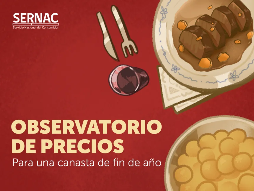 SERNAC lanza cotizador de cena de fin de año: precios pueden variar hasta un 24% en una misma comuna