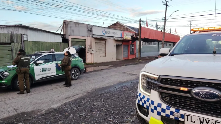 Carabineros y Seguridad Ciudadana logran detener a peligrosos delincuentes con trabajo coordinado.
