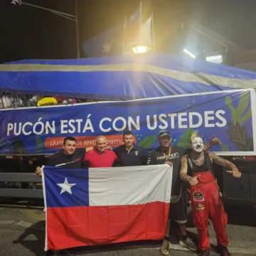 1 (3) Puconinos “se pusieron” con más de 60 toneladas de ayuda para damnificados por incendios