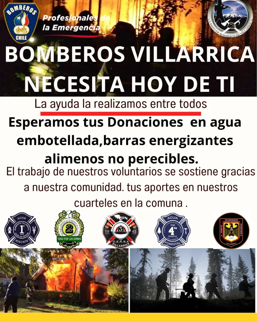 WhatsApp Image 2026-01-03 at 13.06.40 Bomberos de Villarrica inicia campaña solidaria para apoyar a voluntarios en temporada de emergencias
