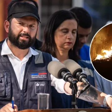 Presidente Boric se reunirá con autoridades en La Araucanía para abordar emergencia por incendios