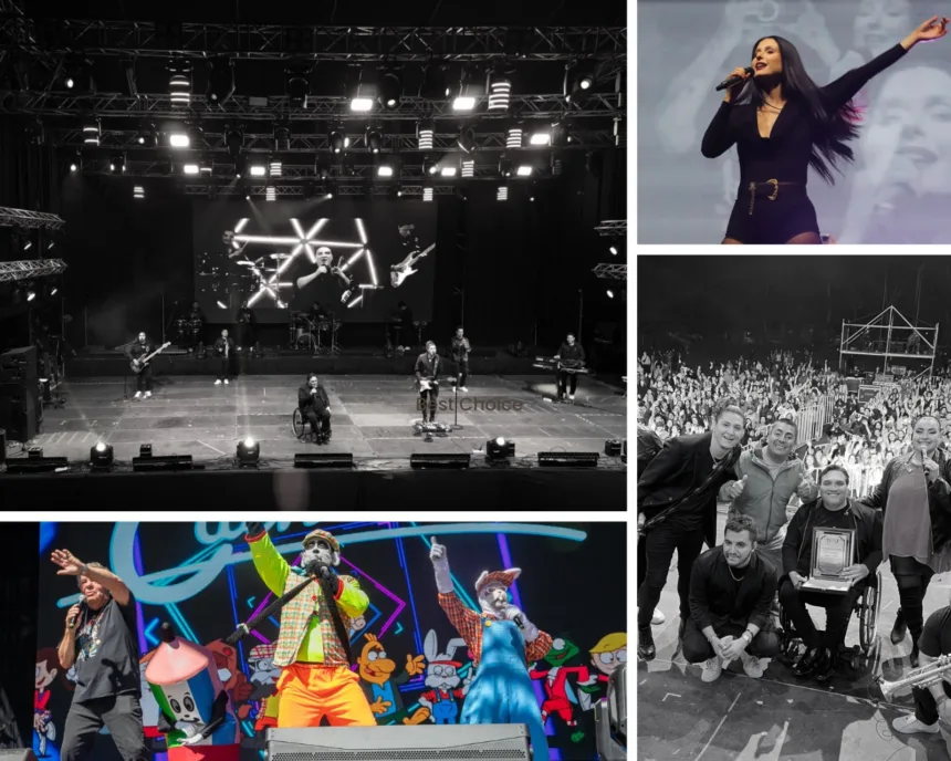 Éxito rotundo y fiesta ciudadana: miles celebraron los 145 años de Temuco con un show solidario en el Parque Estadio