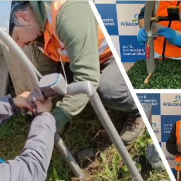Aguas Araucanía lanza video tutorial para prevenir el congelamiento de medidores ante ola de frío en La Araucanía