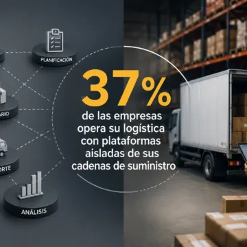 37% de las empresas opera su logística con plataformas aisladas de sus cadenas de suministro