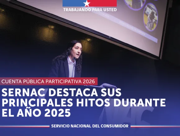 SERNAC destaca los más de 30 mil millones de pesos en compensaciones para los consumidores mediante gestiones extrajudiciales