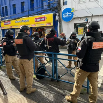 Operativo de copamiento en Temuco termina con detenido tras amenazas de muerte a funcionaria municipal