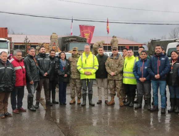 SOFO entrega forraje a agricultores afectados por el sistema frontal en Temuco