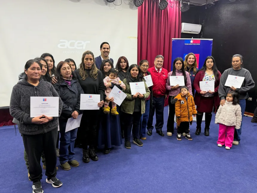 Mujeres Txemay Victoria CONADI financia nuevos emprendimientos de mujeres mapuche en Malleco