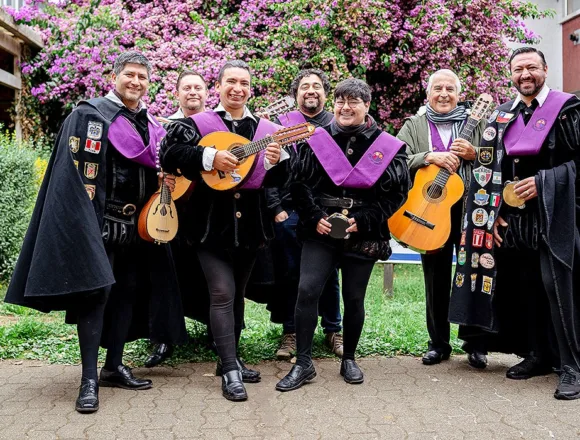 La Tuna de la Universidad de La Frontera celebra 51 años con concierto gratuito en Temuco