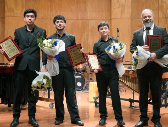 concierto3 Jóvenes percusionistas de la Escuela Armando Dufey de Temuco parten con becas de excelencia a Estados Unidos y México