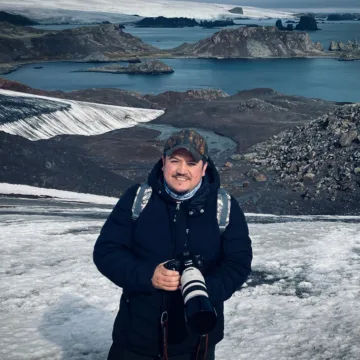 Harry Díaz_-2 El Continente Blanco en un podcast: la urgencia de democratizar la ciencia antártica