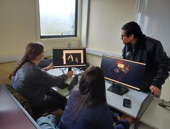 Redes de colaboración acercan la paleontología a estudiantes de la Facultad de Ciencias UCSC