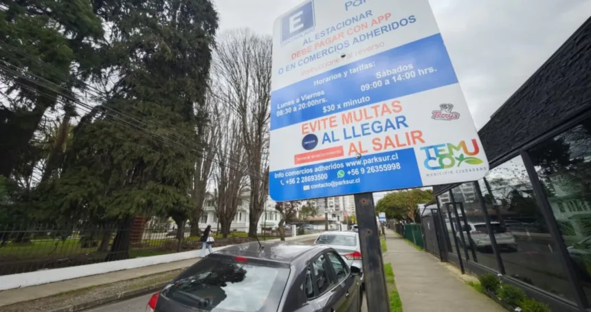 Deudas de hasta $850 mil: ParkSur presenta querellas contra morosos de estacionamientos en Temuco