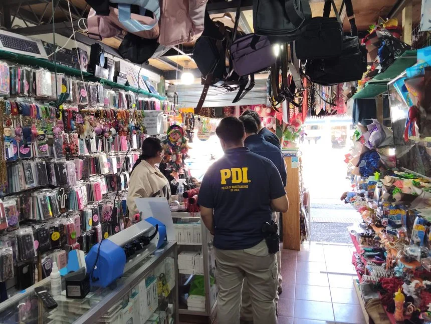 PDI fiscalizó a 79 extranjeros en La Araucanía: hubo 14 denuncias y un detenido