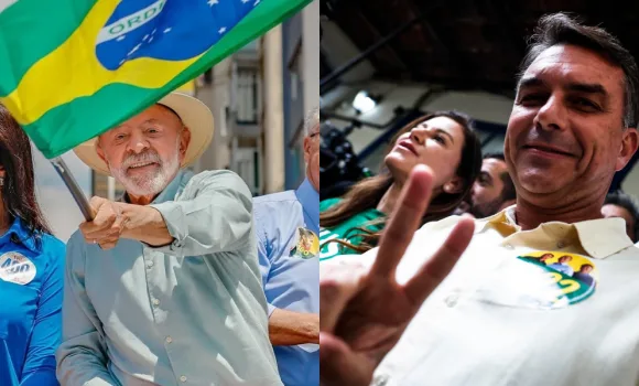 Brasil se encamina a segunda vuelta: Flávio Bolsonaro lidera el conteo y Lula busca revertir la tendencia