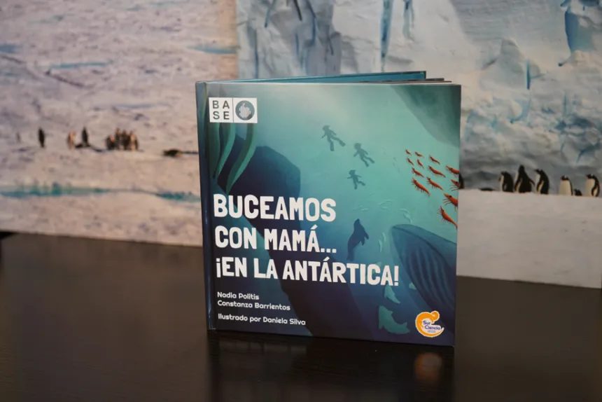 imagen_2026-10-10_232133270 Cuando mamá parte a la Antártica: nuevo libro infantil aborda la ciencia y vida familiar en torno al continente helado