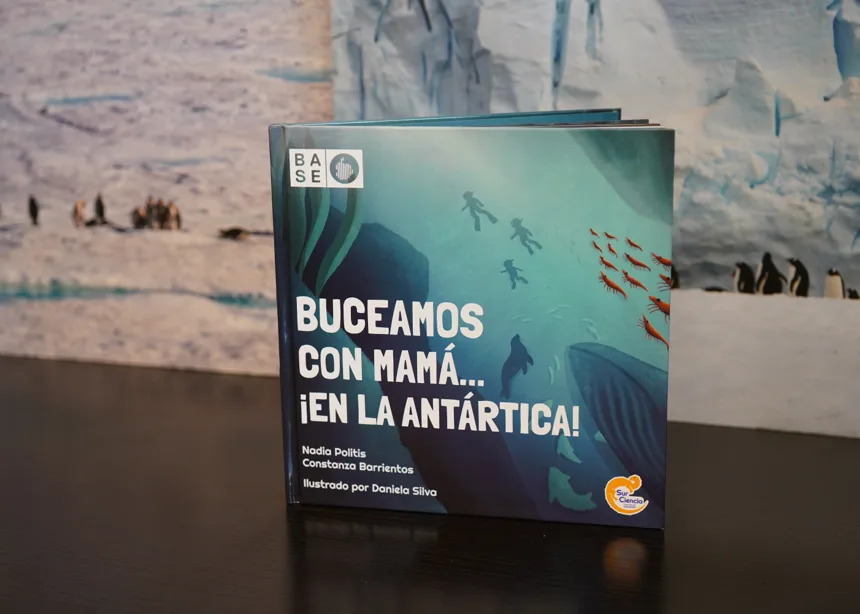 imagen_2026-10-10_232133270 Cuando mamá parte a la Antártica: nuevo libro infantil aborda la ciencia y vida familiar en torno al continente helado